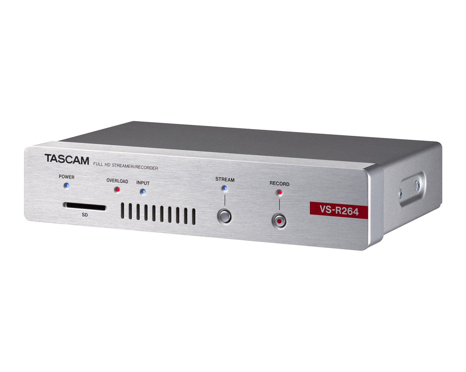TASVSR264 - TASCAM VS R264 Full HD AVoIP Video Streamer or Recorder 1U Image 2