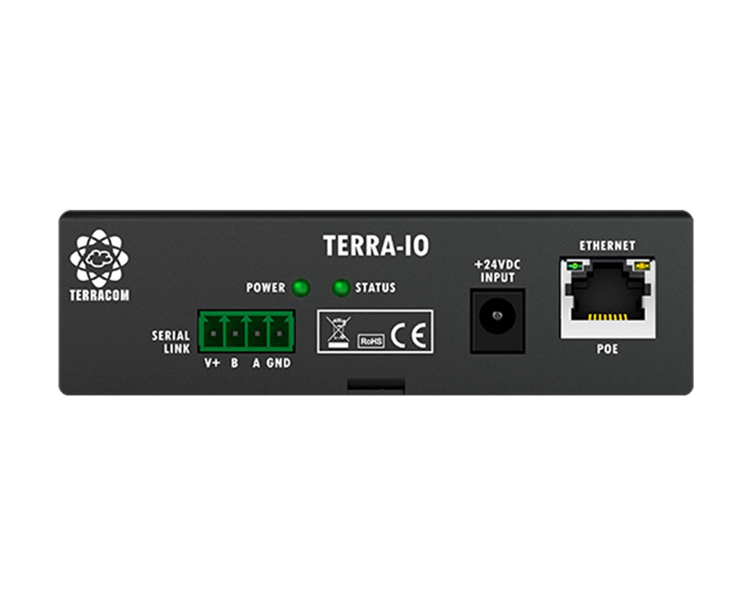 TERRA8IO - Terracom TERRA 8IO Contact I or O IP Terminal with 8in x 8out Contacts RS232  Image 1