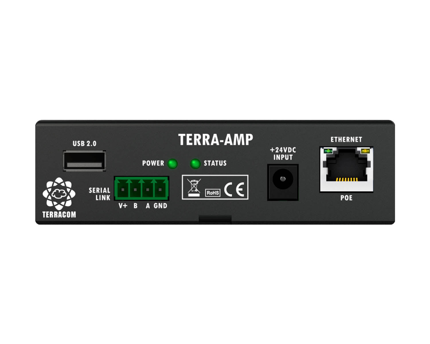 TERRAAMP - Terracom TERRA AMP Amplified IP Terminal 2x15W or 2xLine Out Image 1