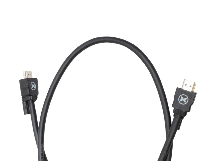 THE14207280 - Theatrixx HDMI 2.0 4K (locking) to HDMI (locking) Premium Cable 2m Image 1