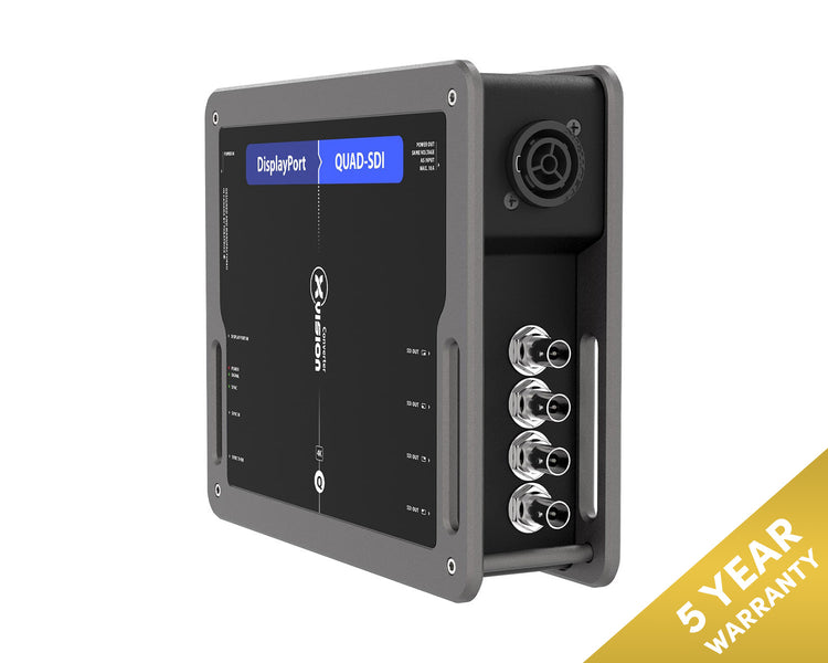 THEDP2QSDI - Theatrixx xVision HD 1:4 Video Splitter DisplayPort to Quad 3G SDI Image 1