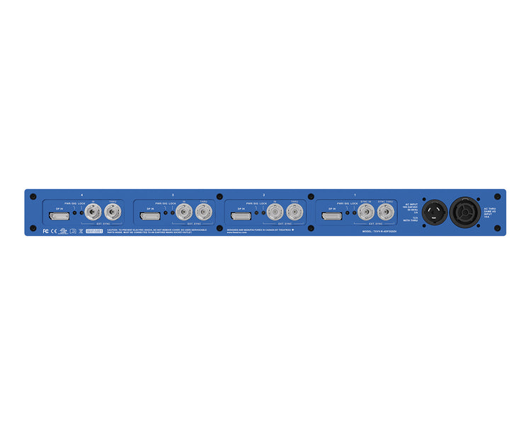THER4DP2QS - Theatrixx xVision 1U Rack HD Video Converter DisplayPort to Quad 3G SDI Image 2