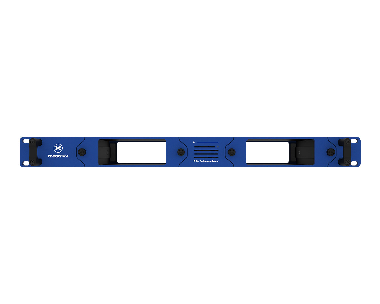THERF2 - Theatrixx xVision RF2 Reversible 2 Bay Powered Video Converter Chassis 1U Image 1