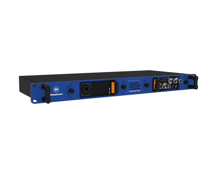 THERF2 - Theatrixx xVision RF2 Reversible 2 Bay Powered Video Converter Chassis 1U Image 3