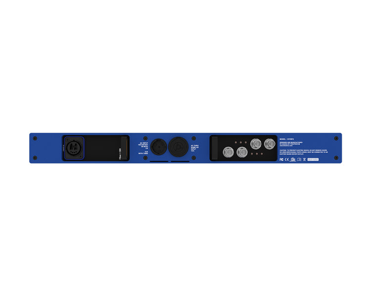 THERF2 - Theatrixx xVision RF2 Reversible 2 Bay Powered Video Converter Chassis 1U Image 4
