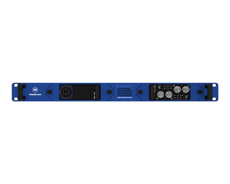 THERF2 - Theatrixx xVision RF2 Reversible 2 Bay Powered Video Converter Chassis 1U Image 5