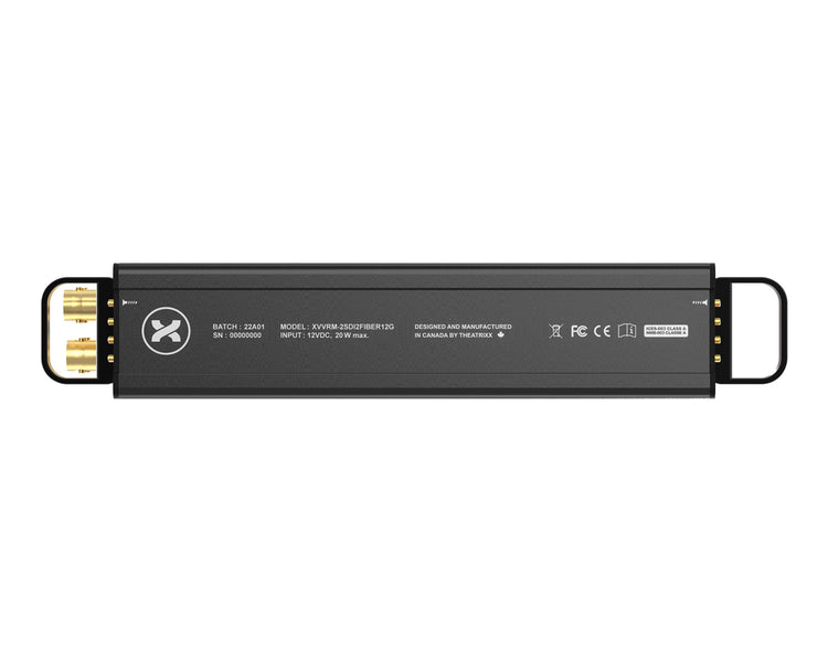 THERM2S2F12GM2 - Theatrixx Reversible Video Converter DUAL 12G SDI to Fibre MM OpticalCONDuo Image 6