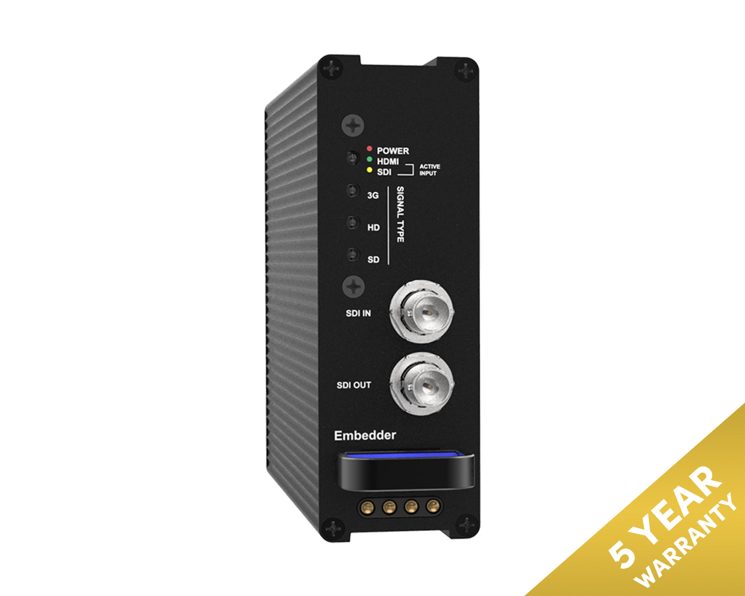 THERMAUDIO2S - Theatrixx xVision Reversible Audio Embedder HDMI1.2 or 3G SDI and Audio to 3G SDI Image 1