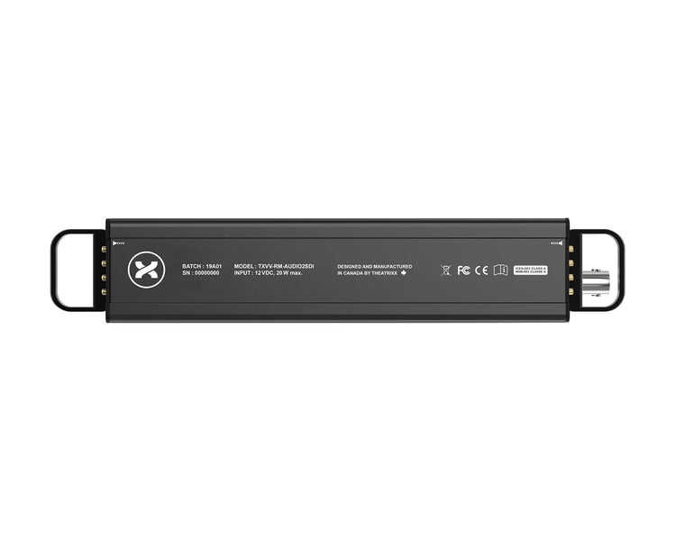 THERMAUDIO2S - Theatrixx xVision Reversible Audio Embedder HDMI1.2 or 3G SDI and Audio to 3G SDI Image 5