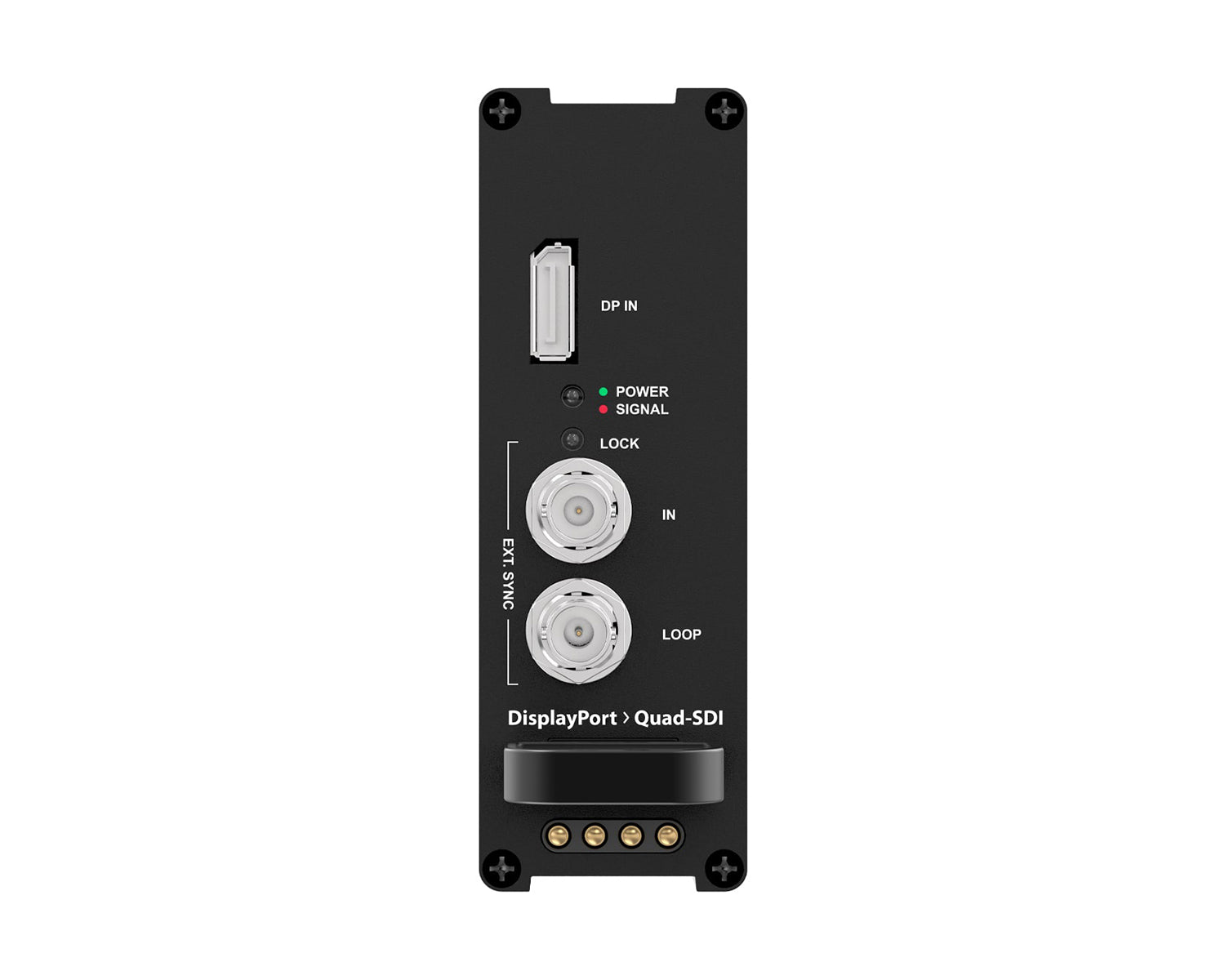 THERMDP2QS - Theatrixx xVision Reversible Video Converter DisplayPort 4K to Quad 3G SDI Image 2