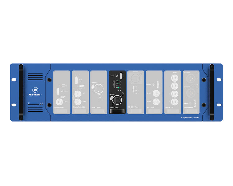 THERMH2FM2 - Theatrixx xVision Reversible 4K Converter HDMI2.0 to Fibre MM OptiCON Duo Image 2