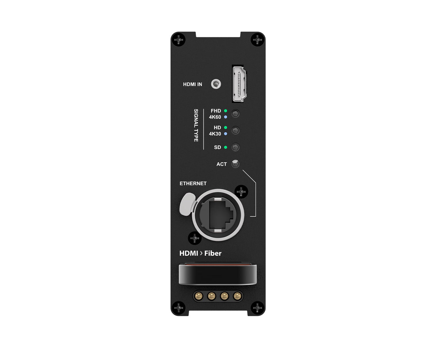 THERMH2FS2 - Theatrixx xVision Reversible 4K Converter HDMI2.0 to Fibre SM OptiCON Duo Image 2