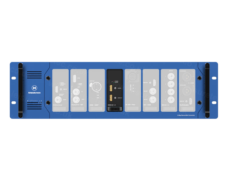 THERMHDA4 - Theatrixx xVision Reversible 4K 1:4 HDMI2.0 Video Distribution Amplifier Image 3