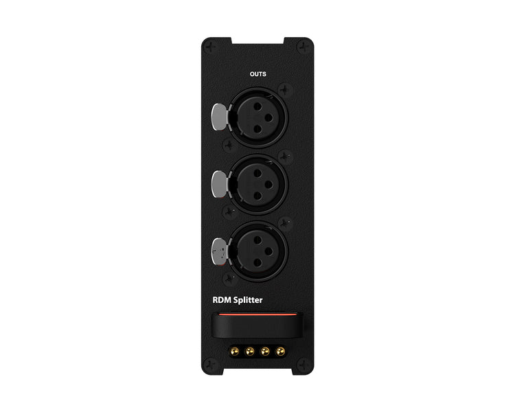 THERMOPTO3 - Theatrixx xVision Reversible 1:3 DMX Splitter or Isolater and Thru and RDM XLR3 Image 4