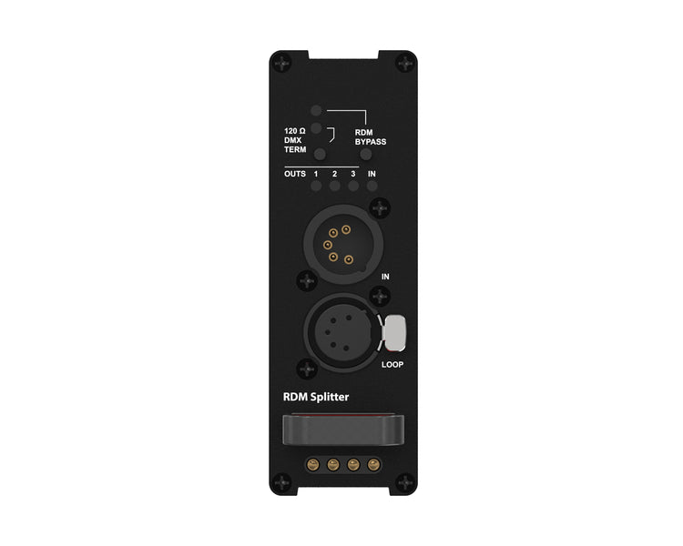 THERMOPTO5 - Theatrixx xVision Reversible 1:3 DMX Splitter or Isolater and Thru and RDM XLR5 Image 2
