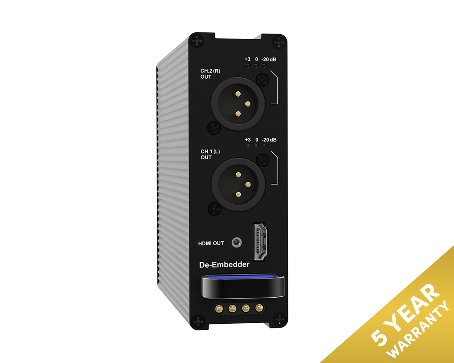 THERMS2AUDIO - Theatrixx xVision Reversible Audio De Embedder 3G SDI to HDMI1.2 and Audio Image 1