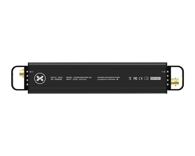 THERMS2H12G - Theatrixx xVision Reversible 4K Video Converter 12G SDI to HDMI2.0 Image 7