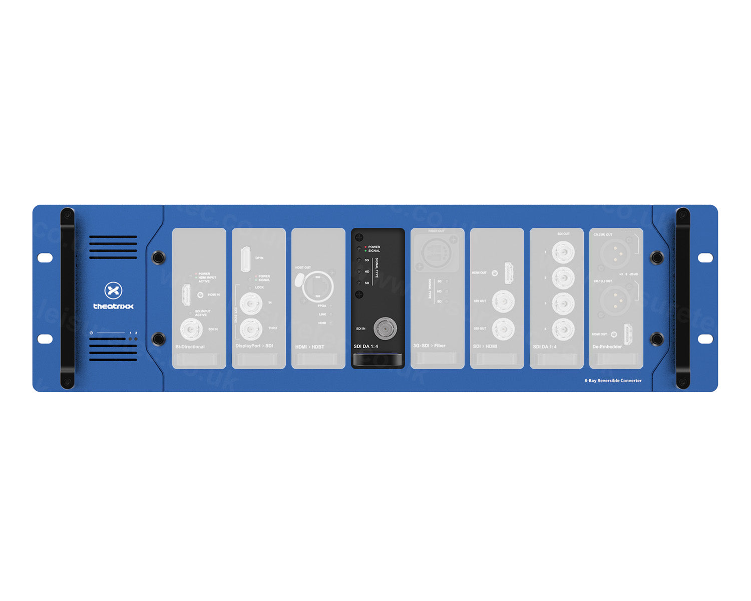 THERMSDA4 - Theatrixx xVision Reversible HD 1:4 3G SDI Video Distribution Amplifier Image 3