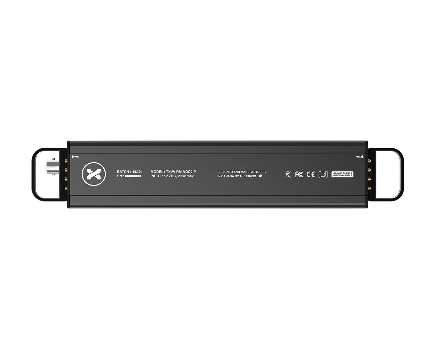 THERMVDO2IP - Theatrixx xVision Reversible HD Streaming Server HDMI1.2 or 3G SDI to H.264 Image 7