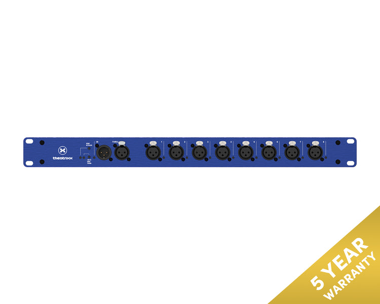THEROPTO3 - Theatrixx xVision 1:8 DMX Splitter or Isolator and Thru and RDM XLR3 Image 1