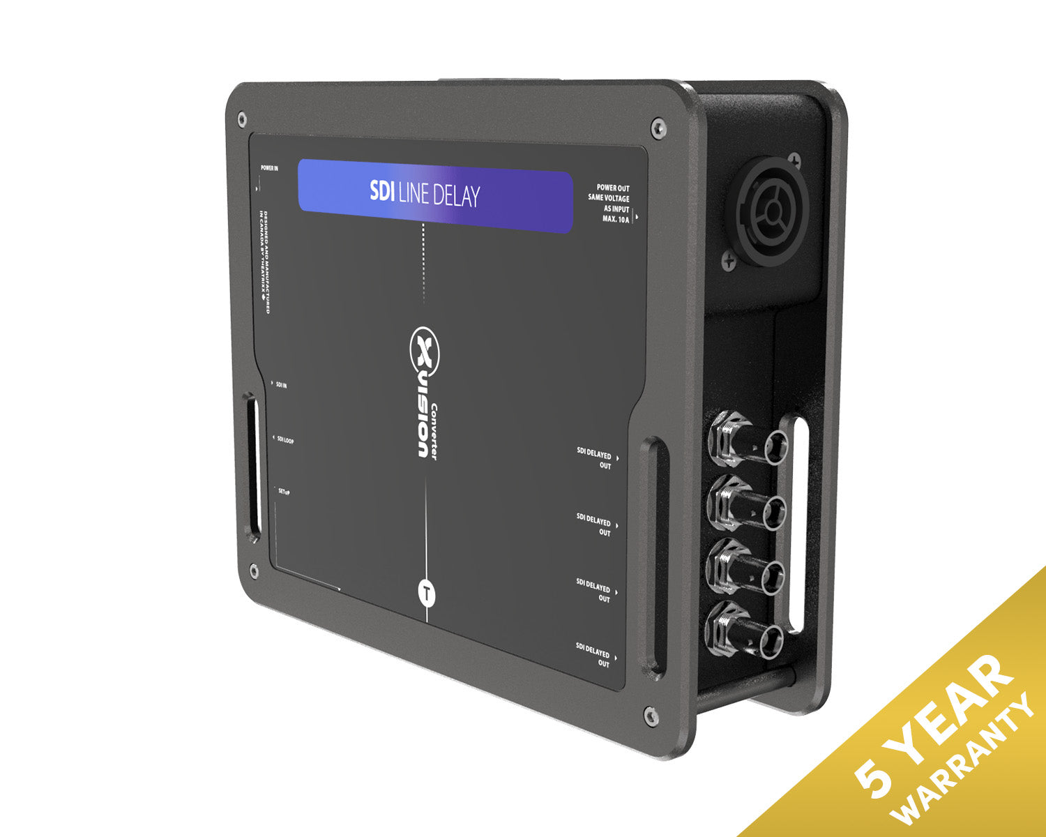 THESDLY - Theatrixx xVision HD 1:4 3G SDI Line Delay Distribution Amplifier Splitter Image 1