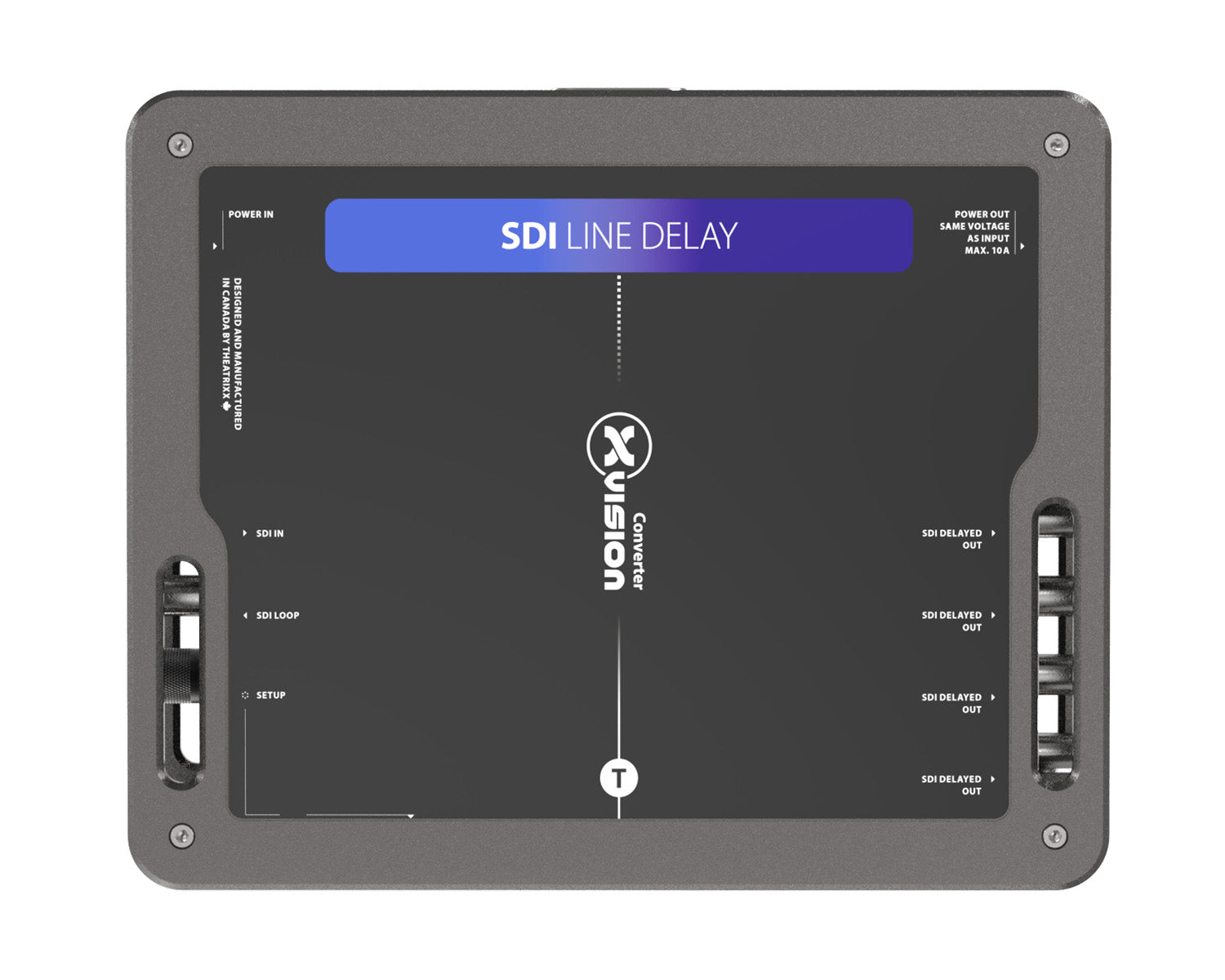 THESDLY - Theatrixx xVision HD 1:4 3G SDI Line Delay Distribution Amplifier Splitter Image 2