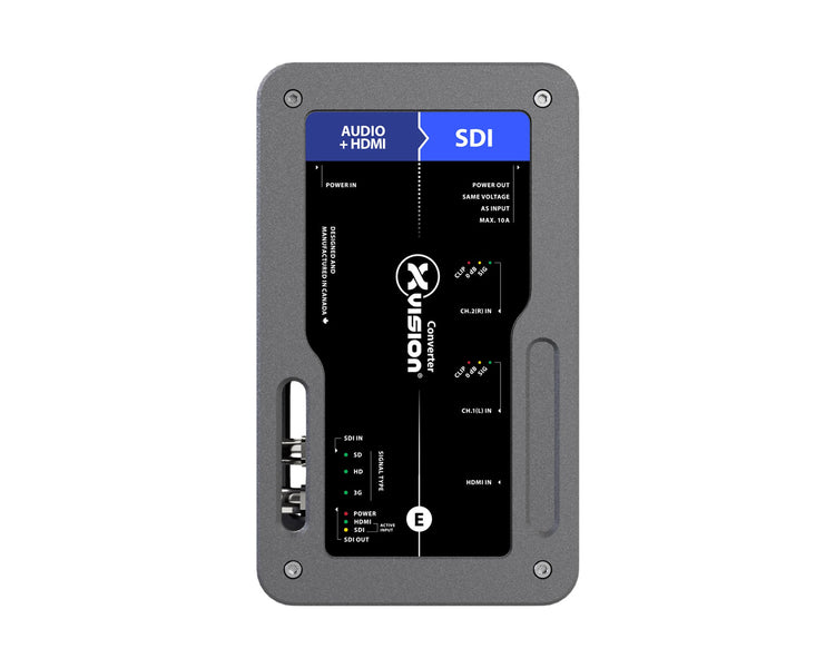 THEXVVAUDIO2ST1 - Theatrixx xVision HD Audio Embedder HDMI1.2 or 3G SDI and Audio to 3G SDI Image 2