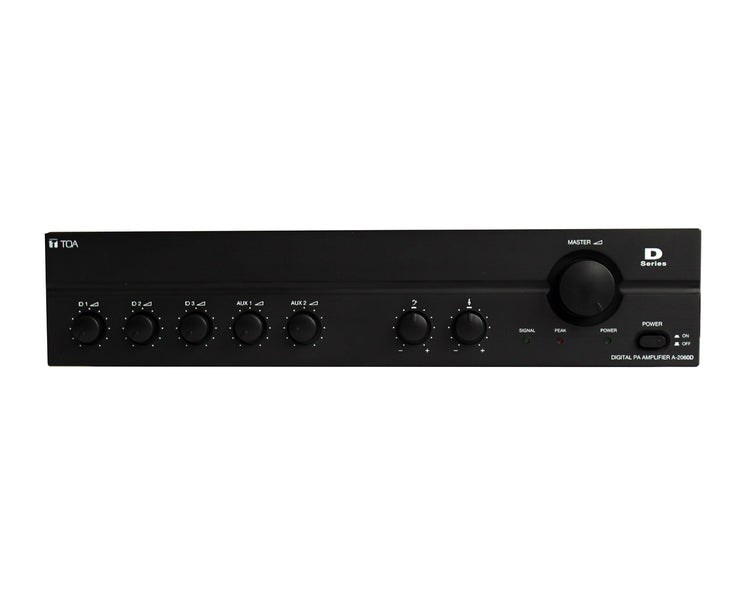 TOAA2120DD - TOA A 2120DD Digital Mixer Amp 120W 3x Mic In or 2x Aux or 1x Rec Output Image 1