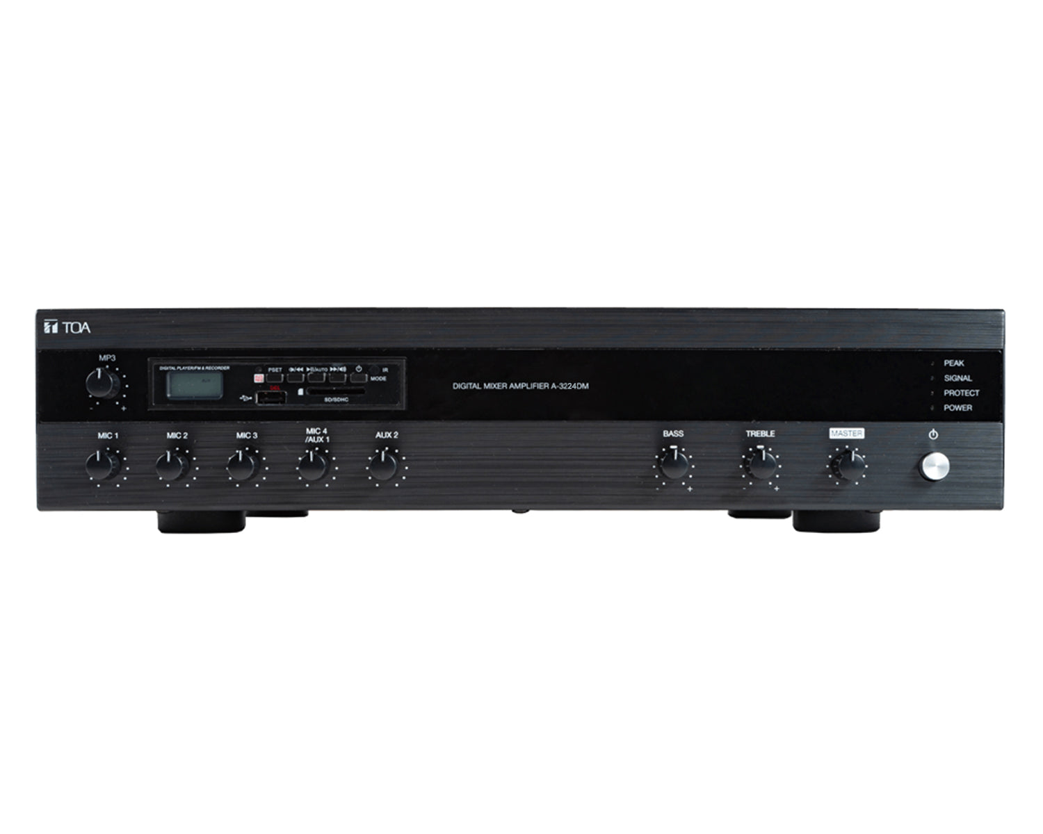 TOAA3224DM - TOA A 3224DM 240W Digital Mixer Amplifier with MP3 and Bluetooth Image 1