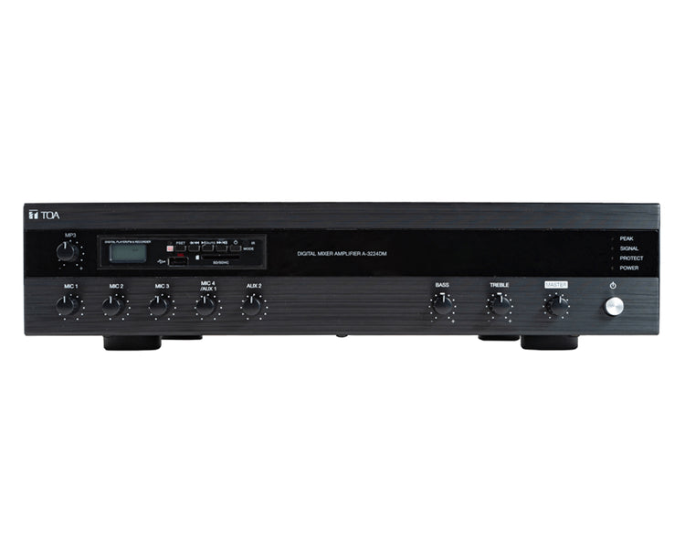 TOAA3224DM - TOA A 3224DM 240W Digital Mixer Amplifier with MP3 and Bluetooth Image 1