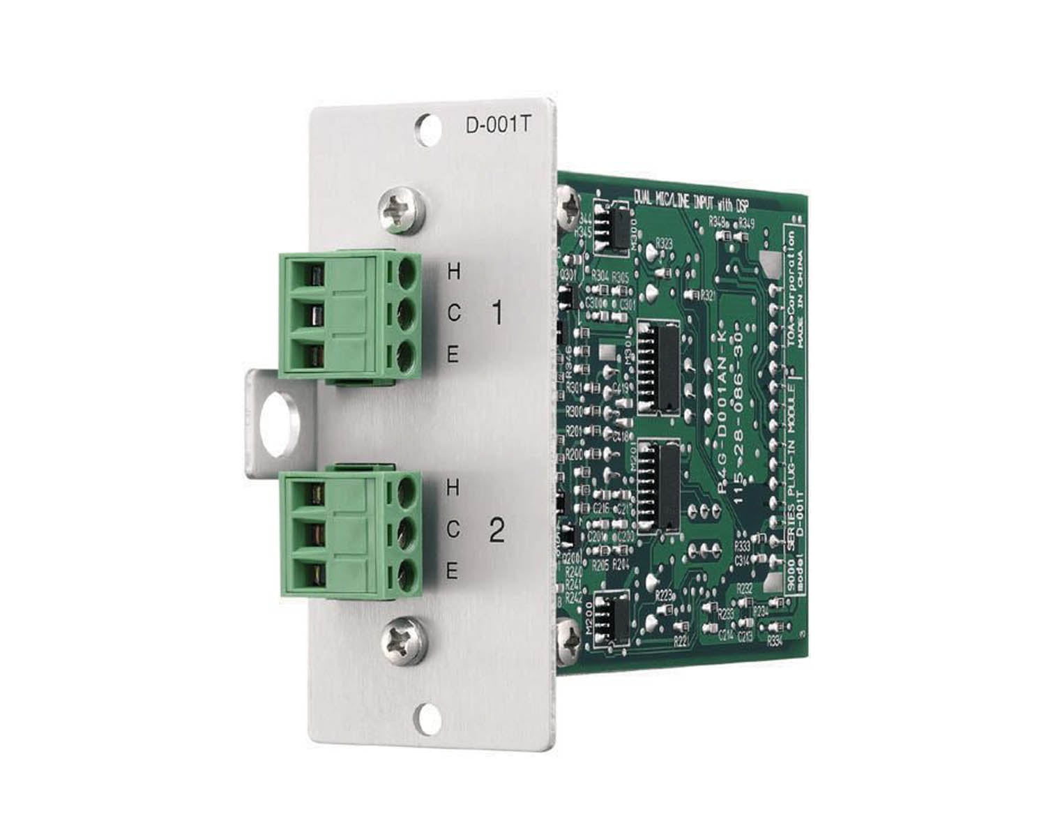TOAD001T - TOA D001T M9000 Series 2 Mic or Line i or p Module with DSP Image 1