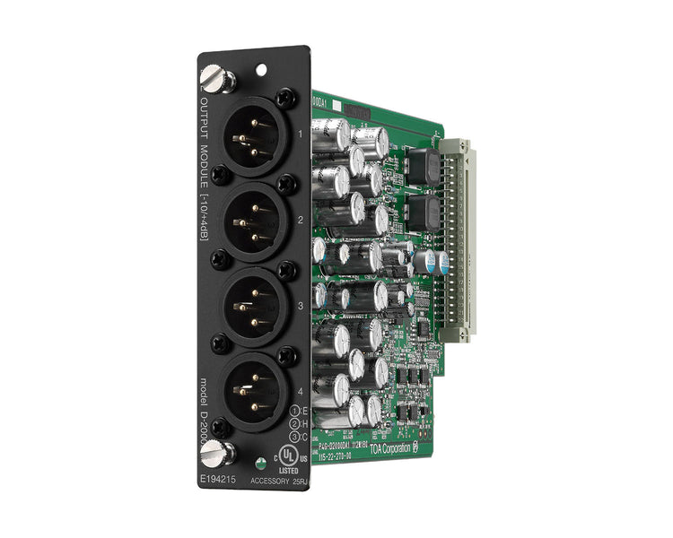 TOAD2000D - TOA D2000DA1 D2000 Series Line Output Module Image 1