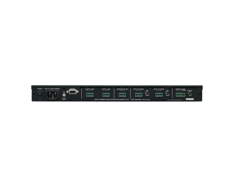 TOADPL2 - TOA DPL2 Digital Ambient Noise Controller 1U Image 3
