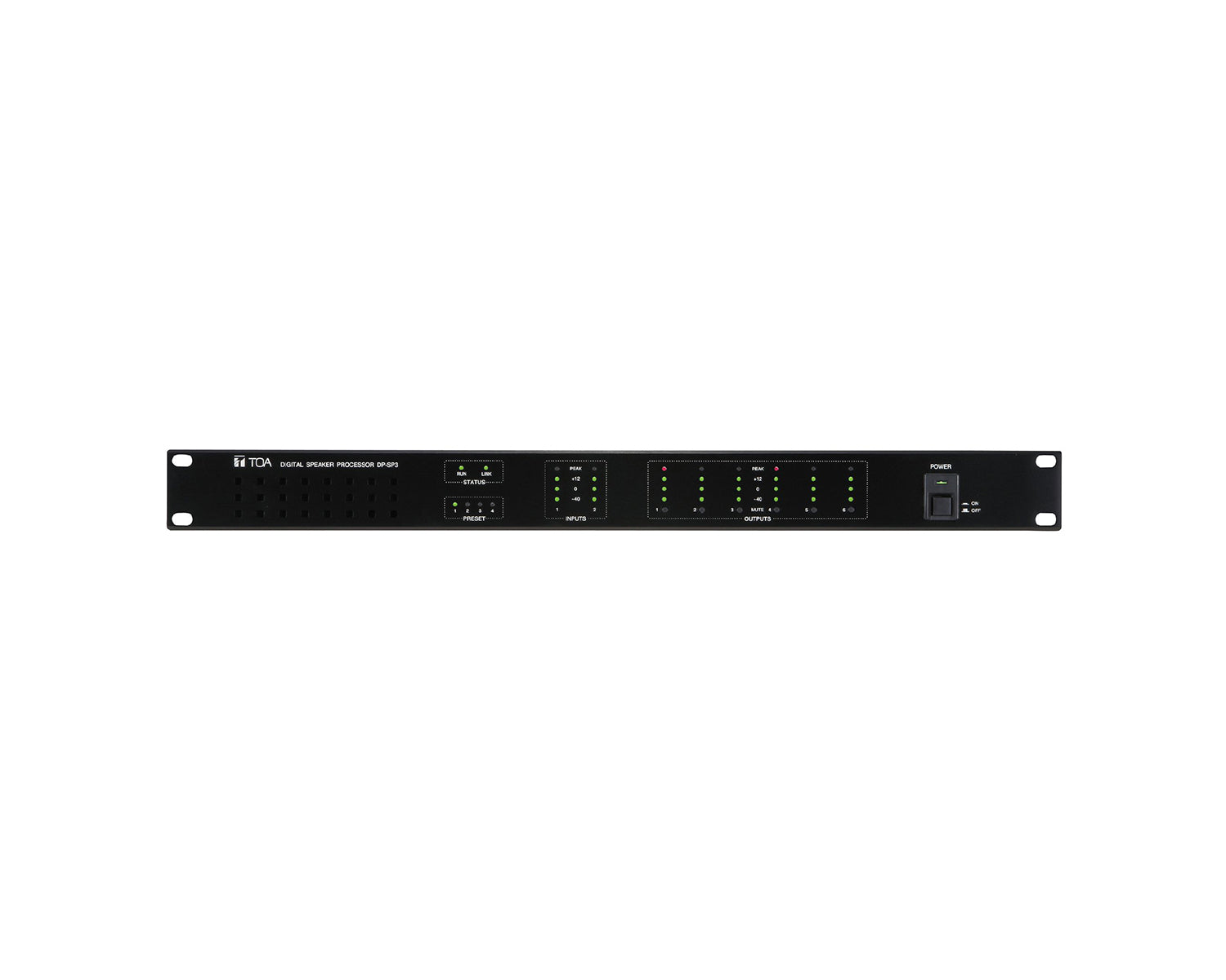 TOADPSP3 - TOA DPSP3 Digital Signal Processor 2 Input 6 Output 1U Image 2
