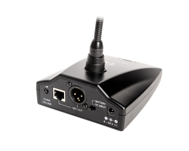 TOAEC380EB - TOA EC 380 EB Desktop Gooseneck Microphone with Chime & LED 500mm Image 3