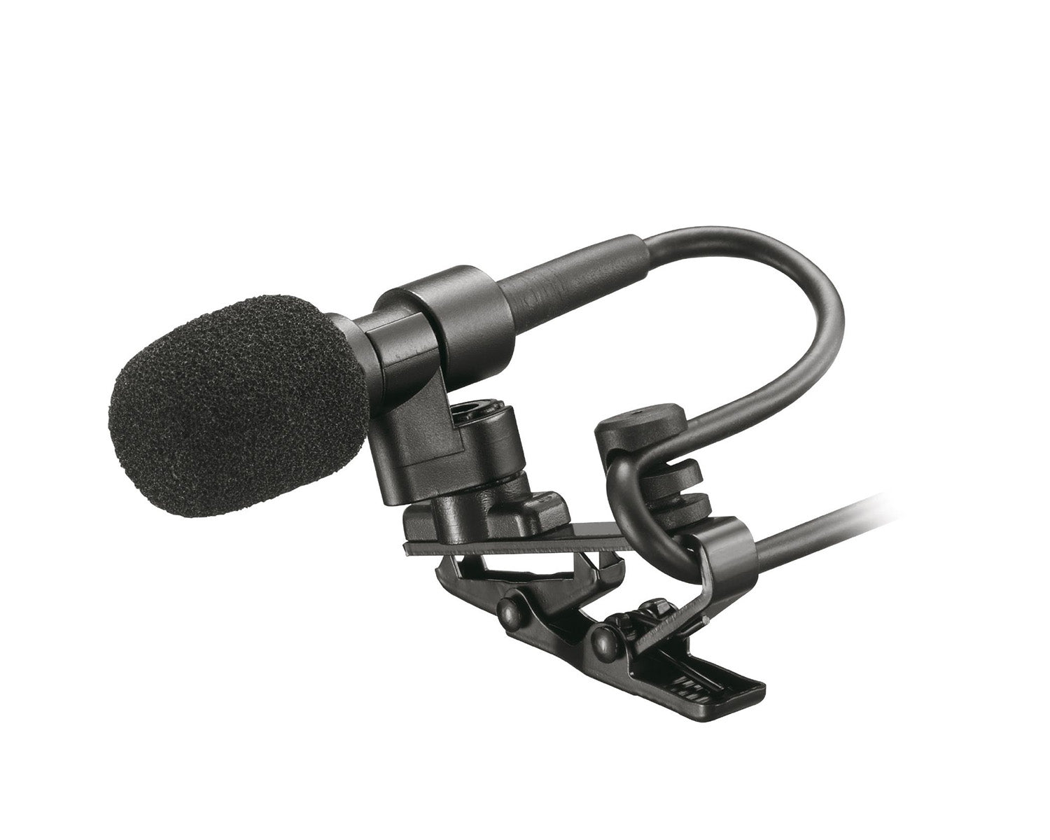 TOAEM410 - TOA EM410 Hypercardioid Condenser Lapel Mic Black Image 1