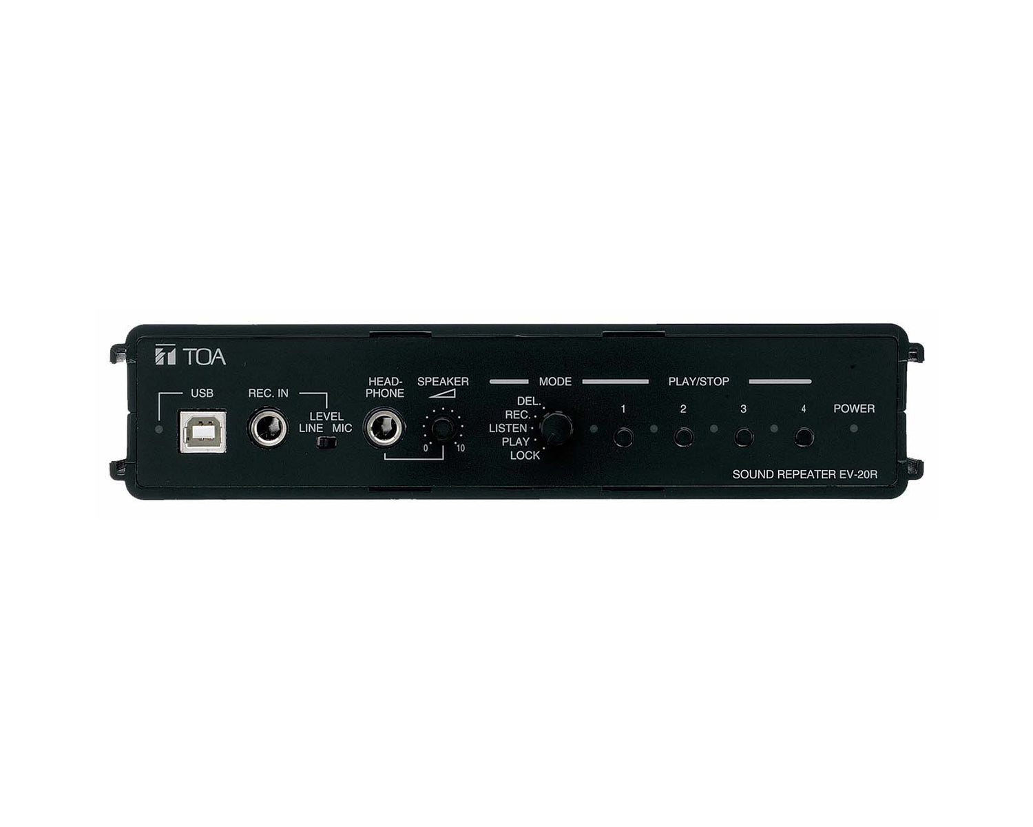 TOAEV20R - TOA EV20R Message Sound Repeater 4 Message or 3 Minutes Image 2