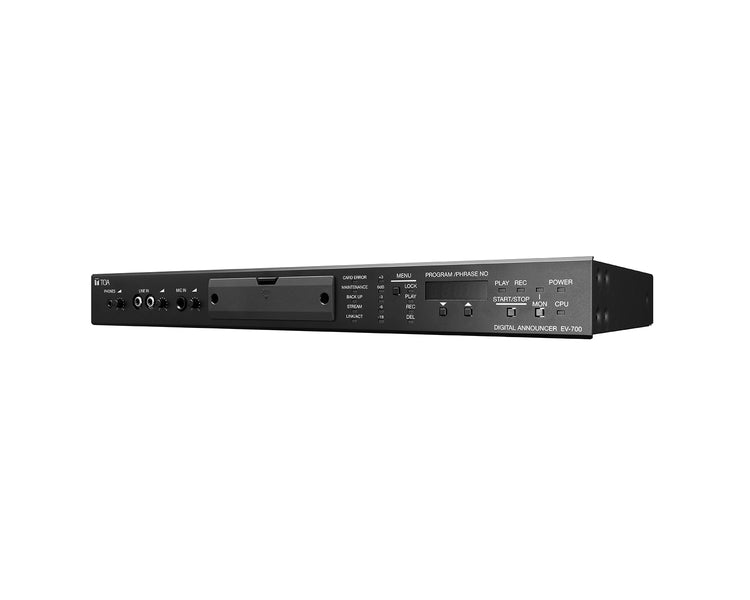 TOAEV700R - TOA EV700R Digital Announcer with CompactFlash memory Card Image 1