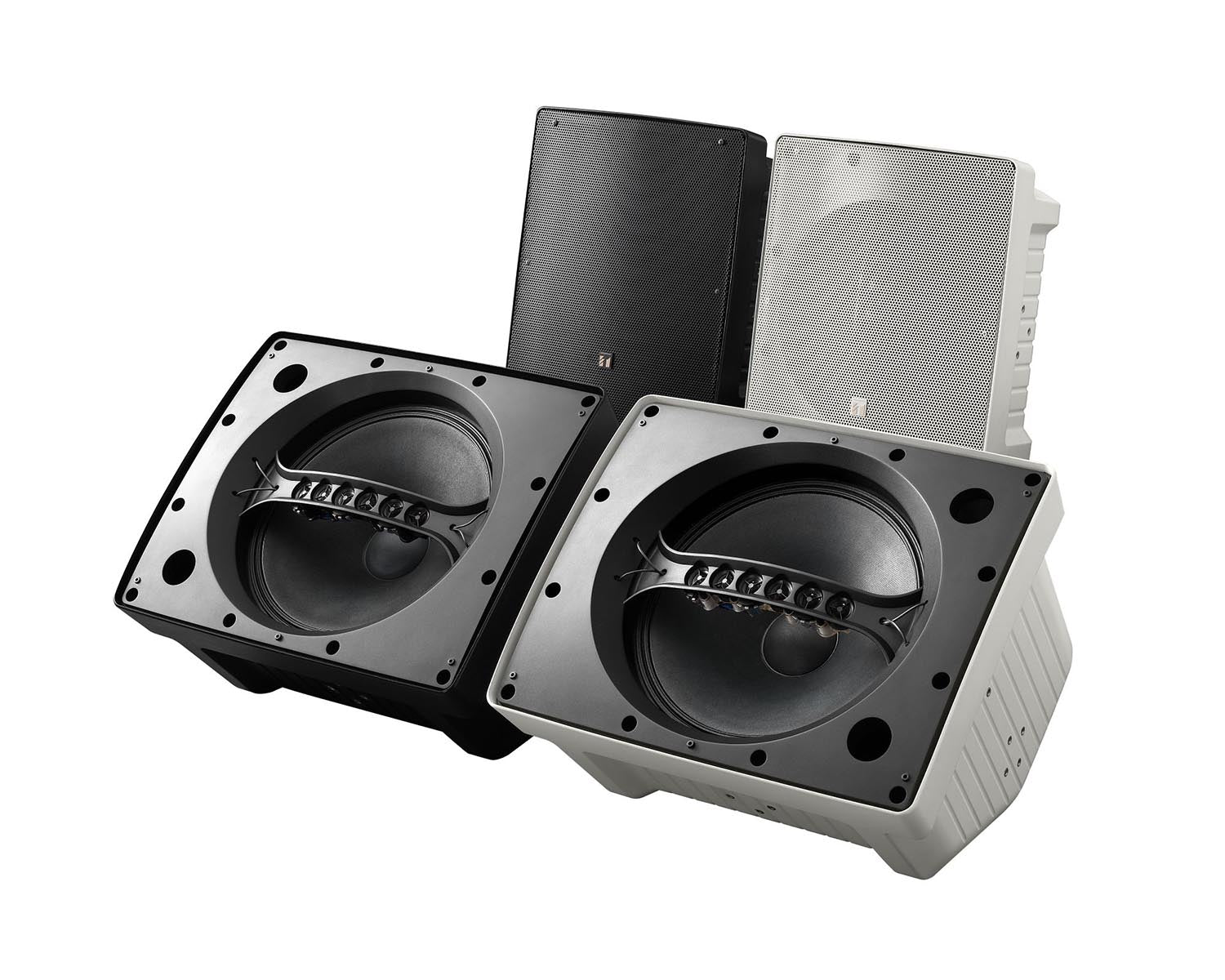 TOAHS150W - TOA HS150W 15inch Compact Coaxial Array Speaker 300W White Image 2