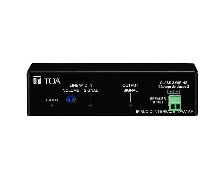 TOAIPA1AF - TOA IP A1AF IP Audio Interface for VMS or SIP Communication Systems PoE Image 2