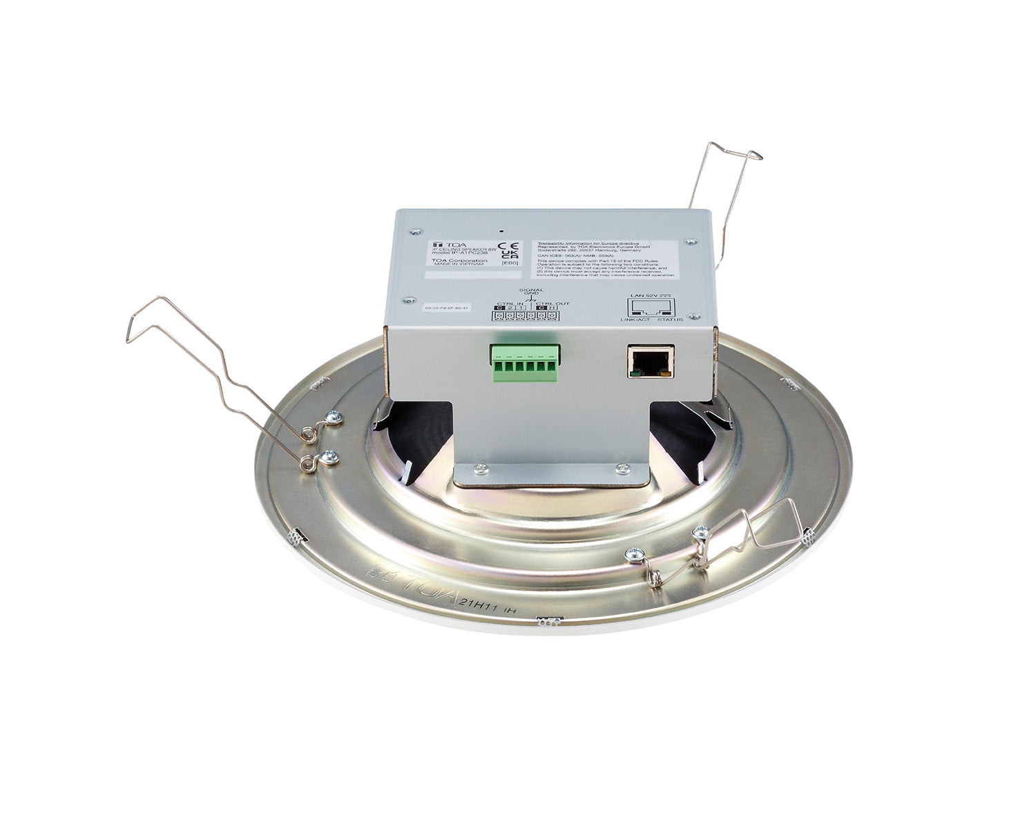 TOAIPA1PC238 - TOA IP A1PC238 6inch IP Ceiling Speaker 8W PoE Image 2