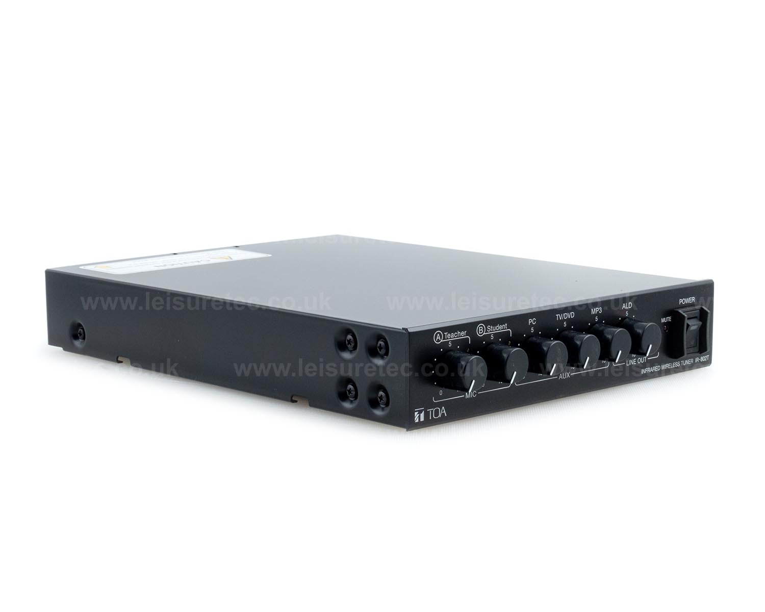 TOAIR802T - TOA IR 802T TeachIR IR Wireless Tuner or Mixer for IR820SP Image 3