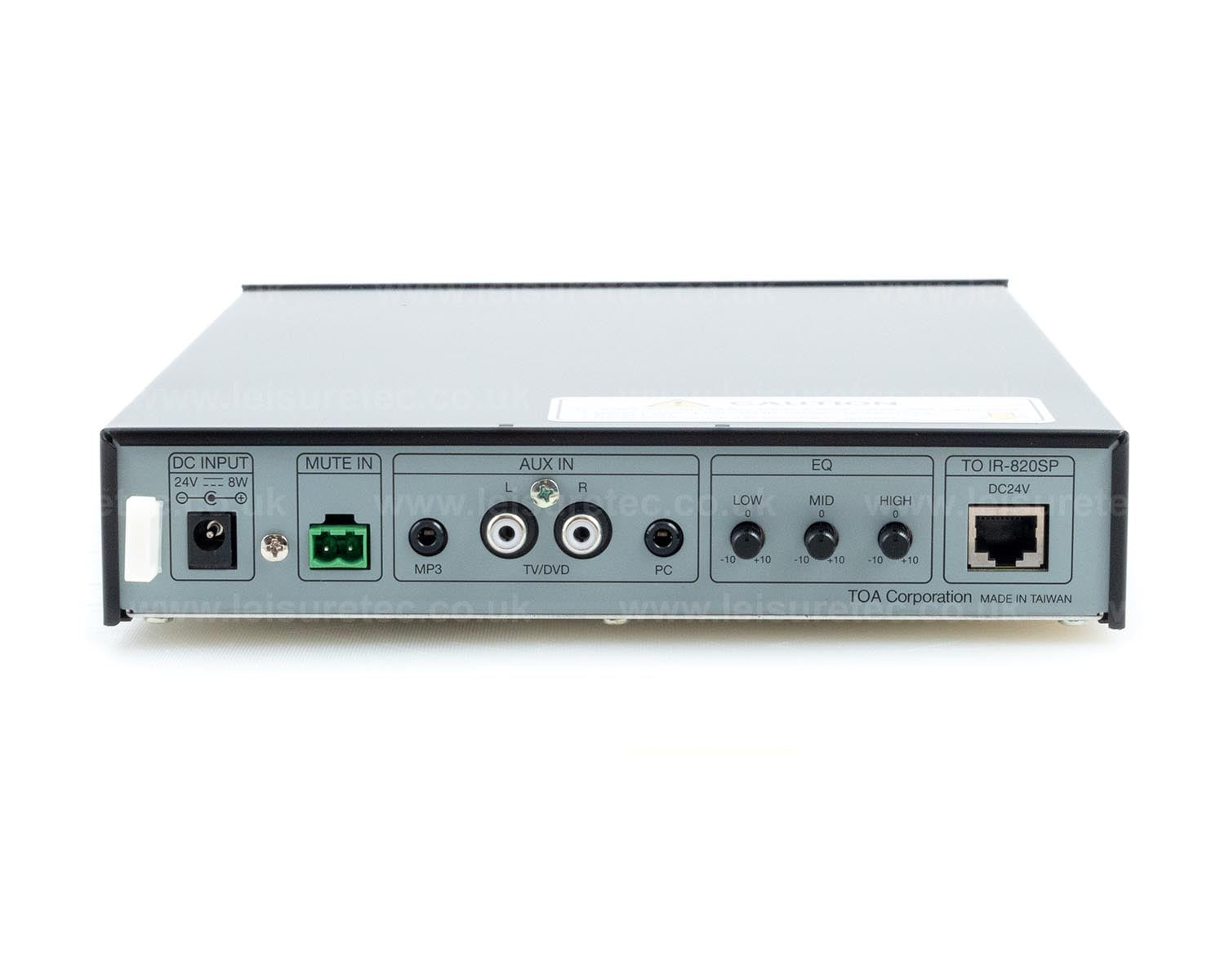 TOAIR802T - TOA IR 802T TeachIR IR Wireless Tuner or Mixer for IR820SP Image 4