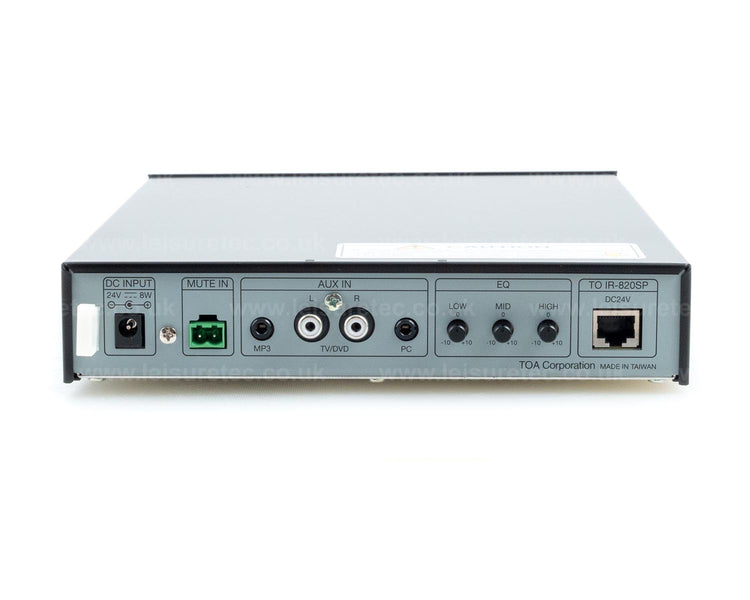 TOAIR802T - TOA IR 802T TeachIR IR Wireless Tuner or Mixer for IR820SP Image 4