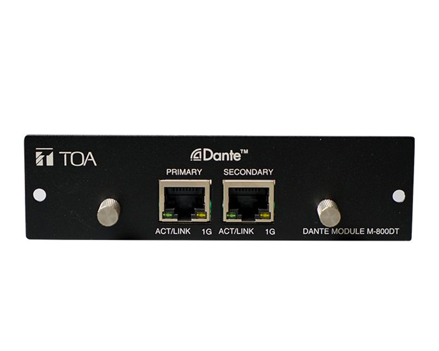 TOAM800DT - TOA M 800DT Dante Module for M 8080D Matrix Mixer Systems Image 1