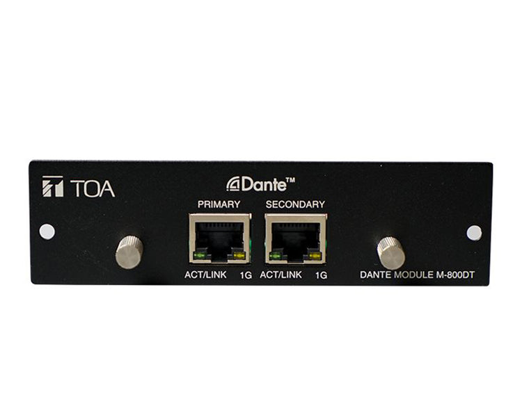 TOAM800DT - TOA M 800DT Dante Module for M 8080D Matrix Mixer Systems Image 1