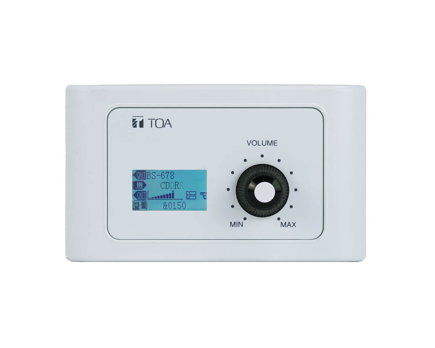 TOAM800RCEB - TOA M 800RC EB Remote Audio Control Panel for M 8080D Image 1