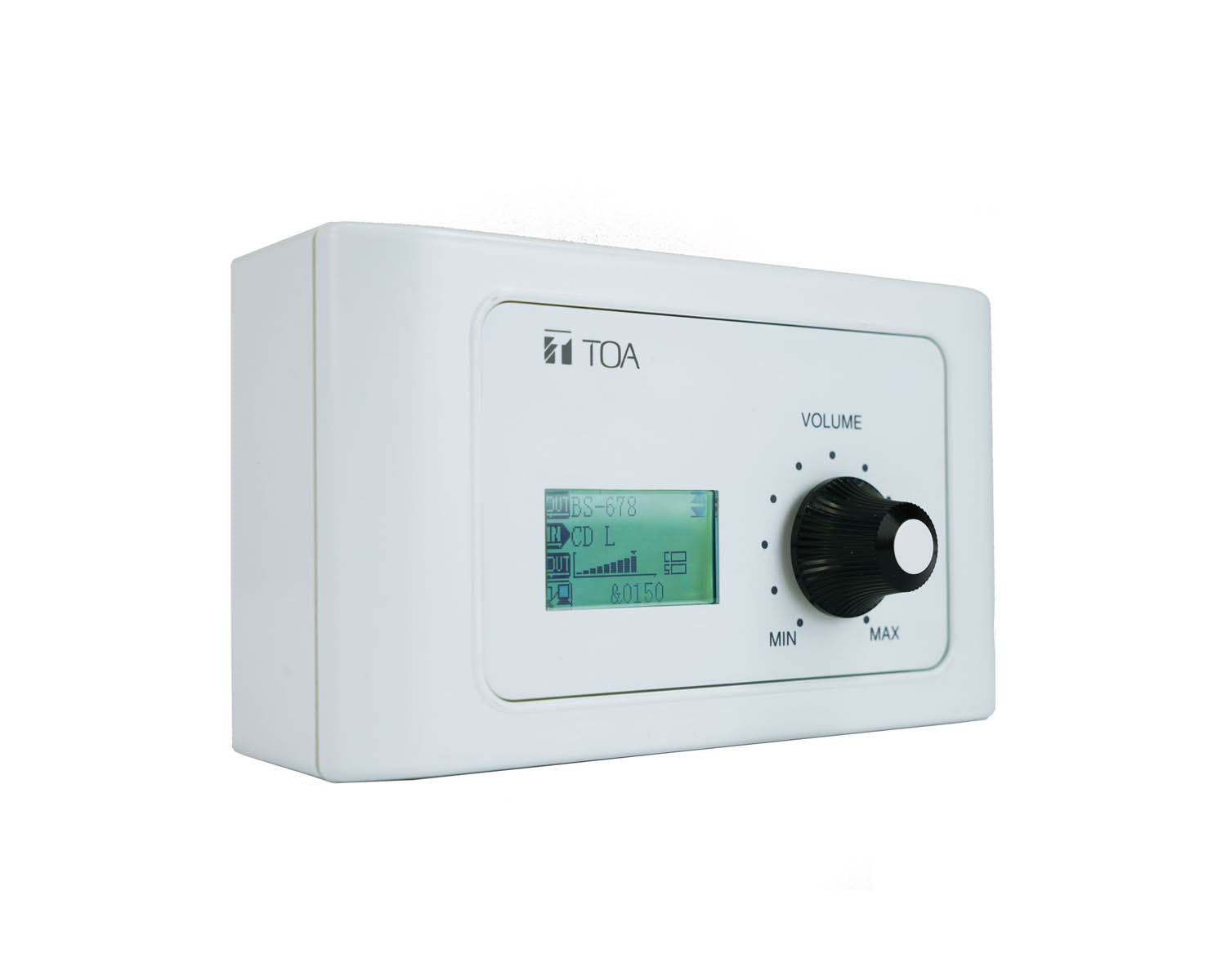 TOAM802RCEB - TOA M 802RC EB Remote Audio Control Panel with Audio Out for M 8080D Image 2