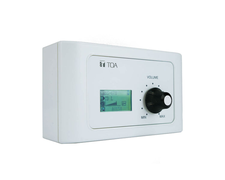 TOAM802RCEB - TOA M 802RC EB Remote Audio Control Panel with Audio Out for M 8080D Image 2