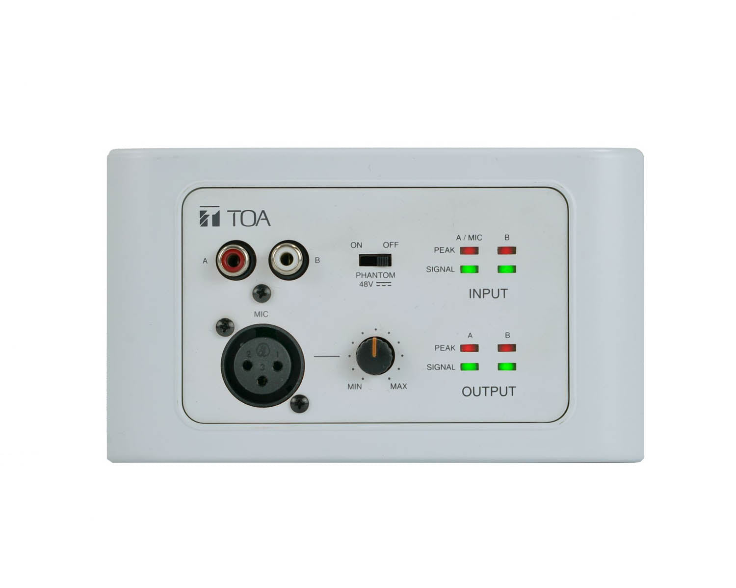 TOAM822IOEB - TOA M 822IO EB Remote Audio Input & Output Panel for M 8080D Image 1